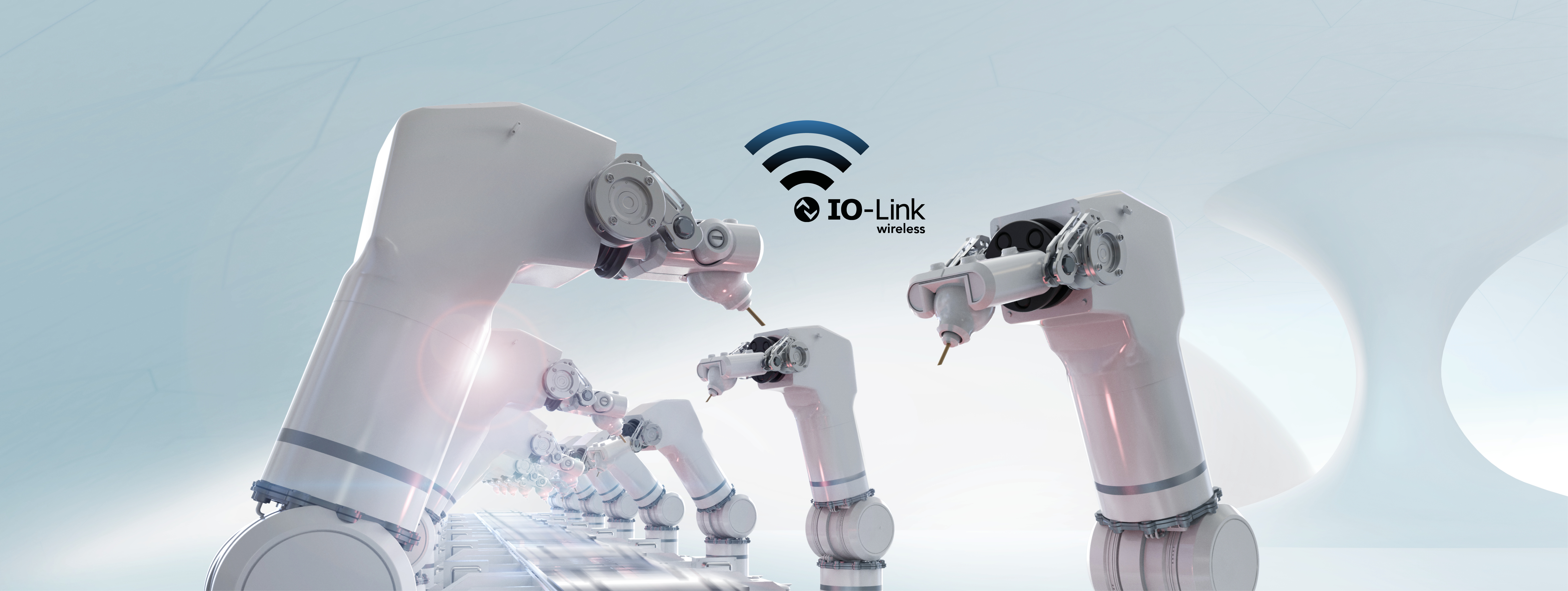 Der neue Kommunikationsstandard für die intelligente Fabrikautomation: IO-Link Wireless.